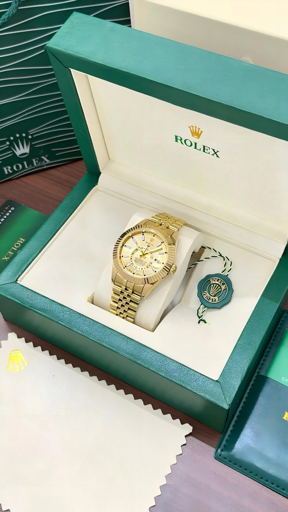 Bold. Refined. Unmatched, The Rol.ex Sky-Dweller Gold era