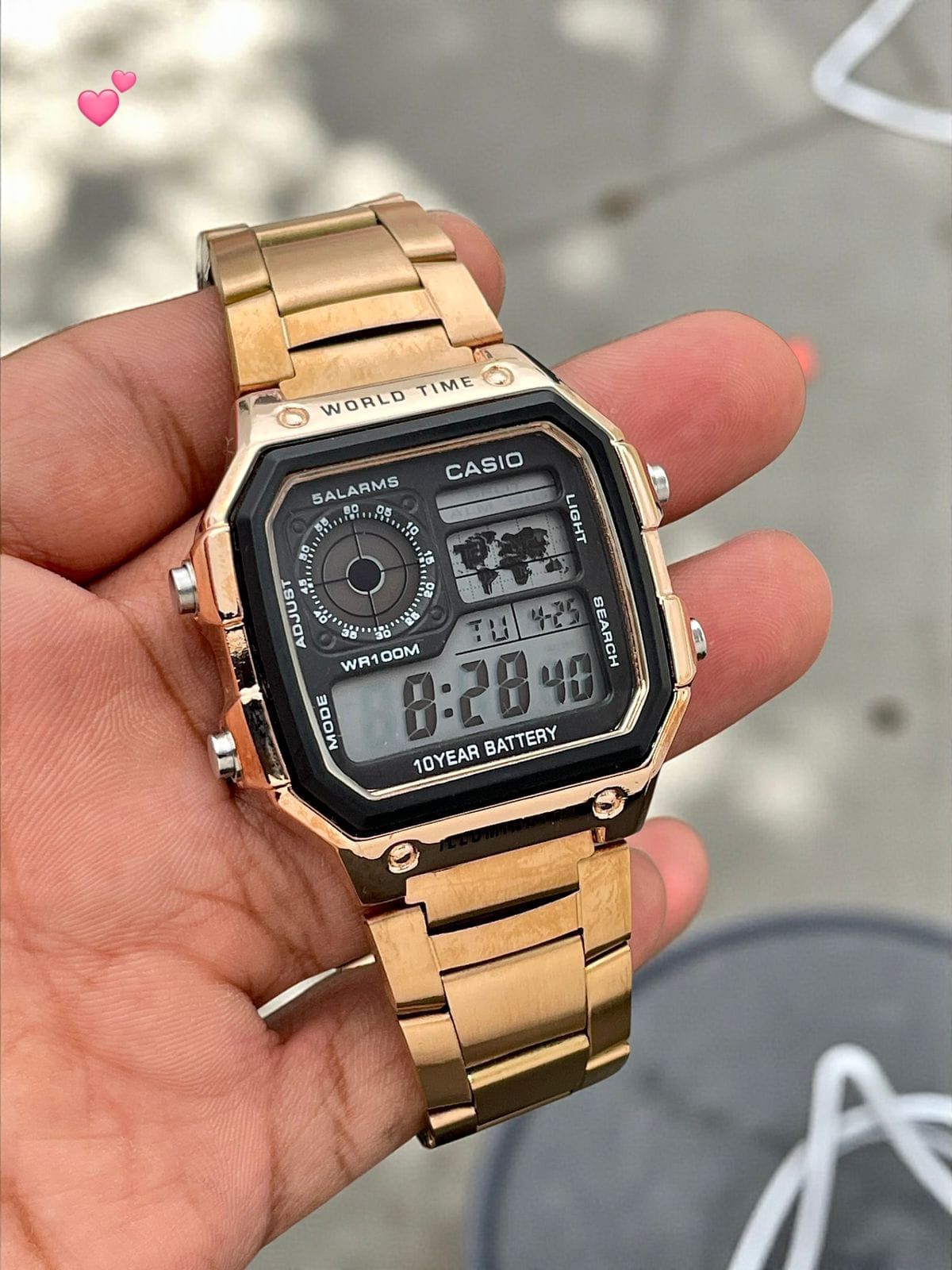 New Casio Vintage Digital Watch for men