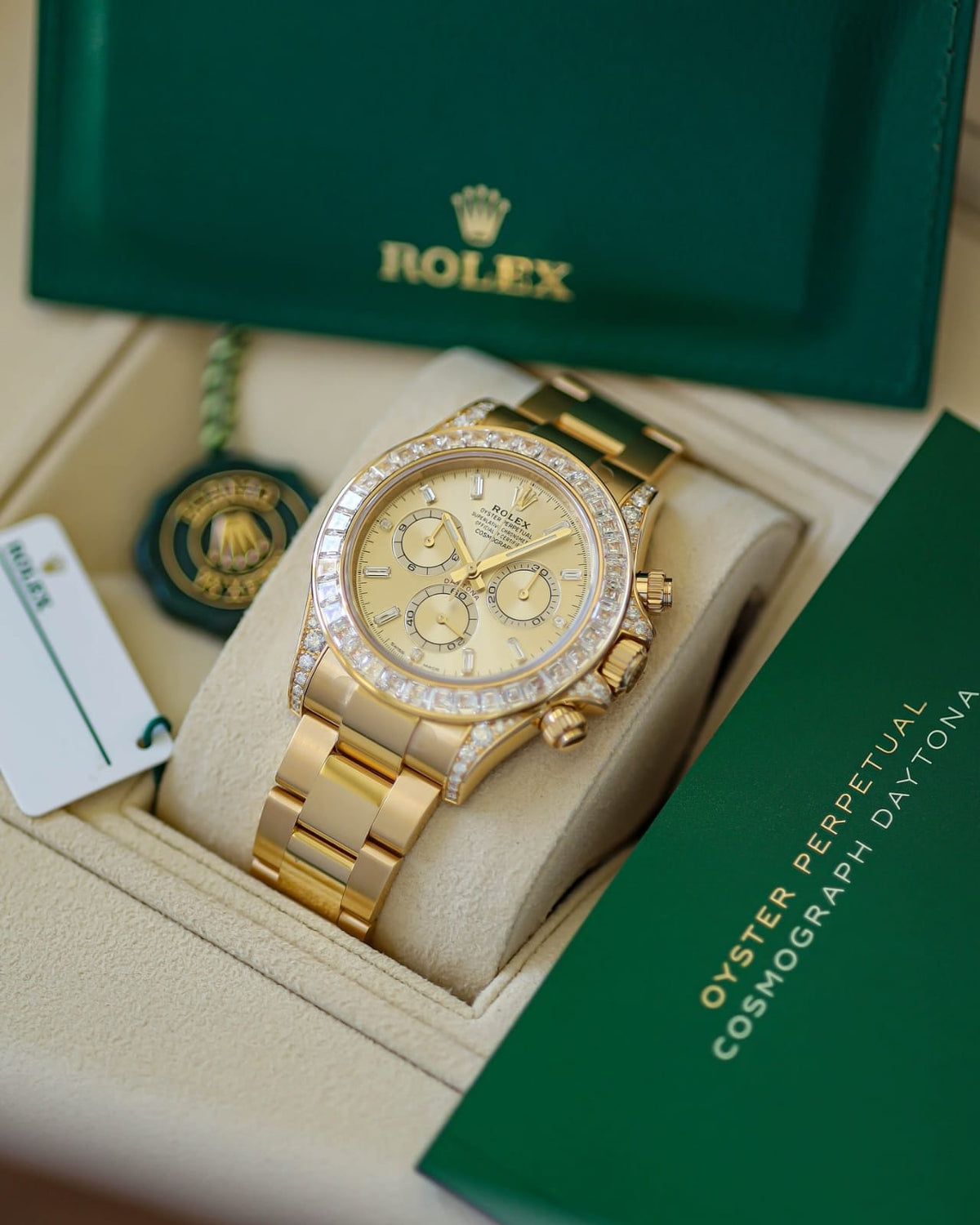 Rol.ex Oyster Perpetual Daytona Chosmograph Gold-Gold