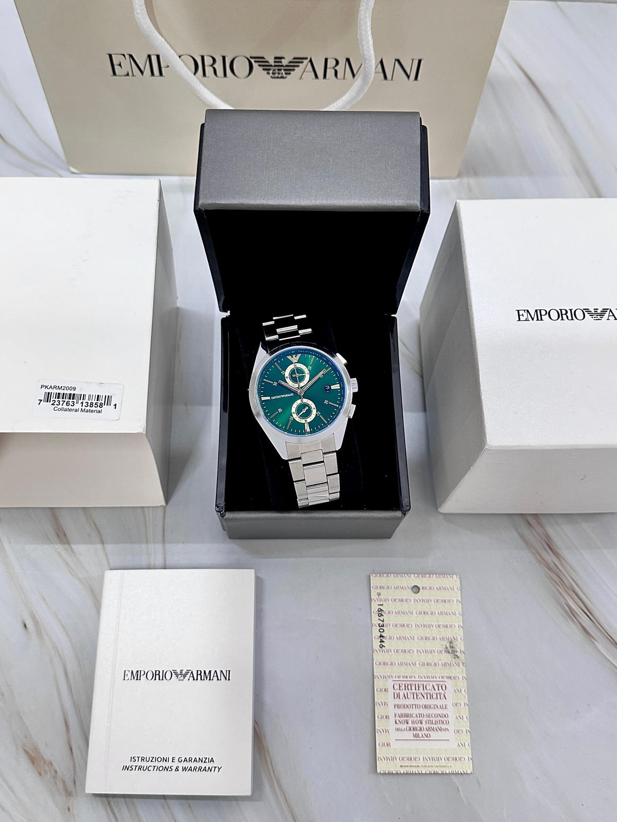 EMPORIO_ARMANI CLAUDIO GREEN