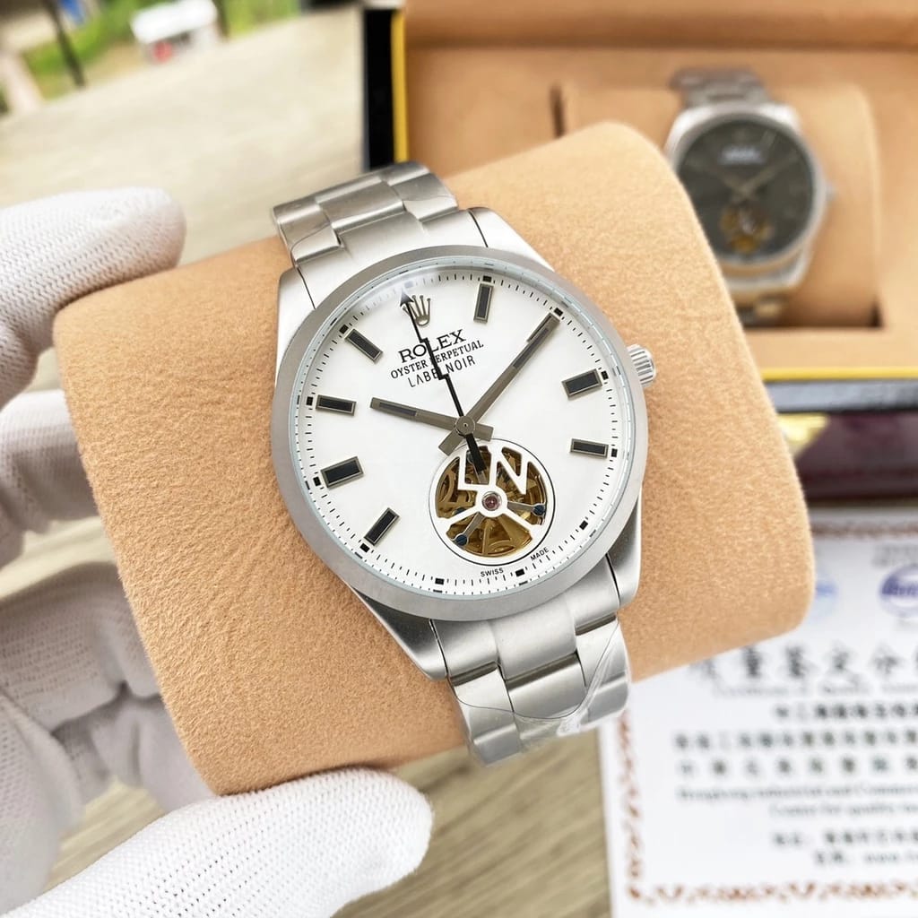 Rol.ex Oyster Perpetual Label Noir Automatic