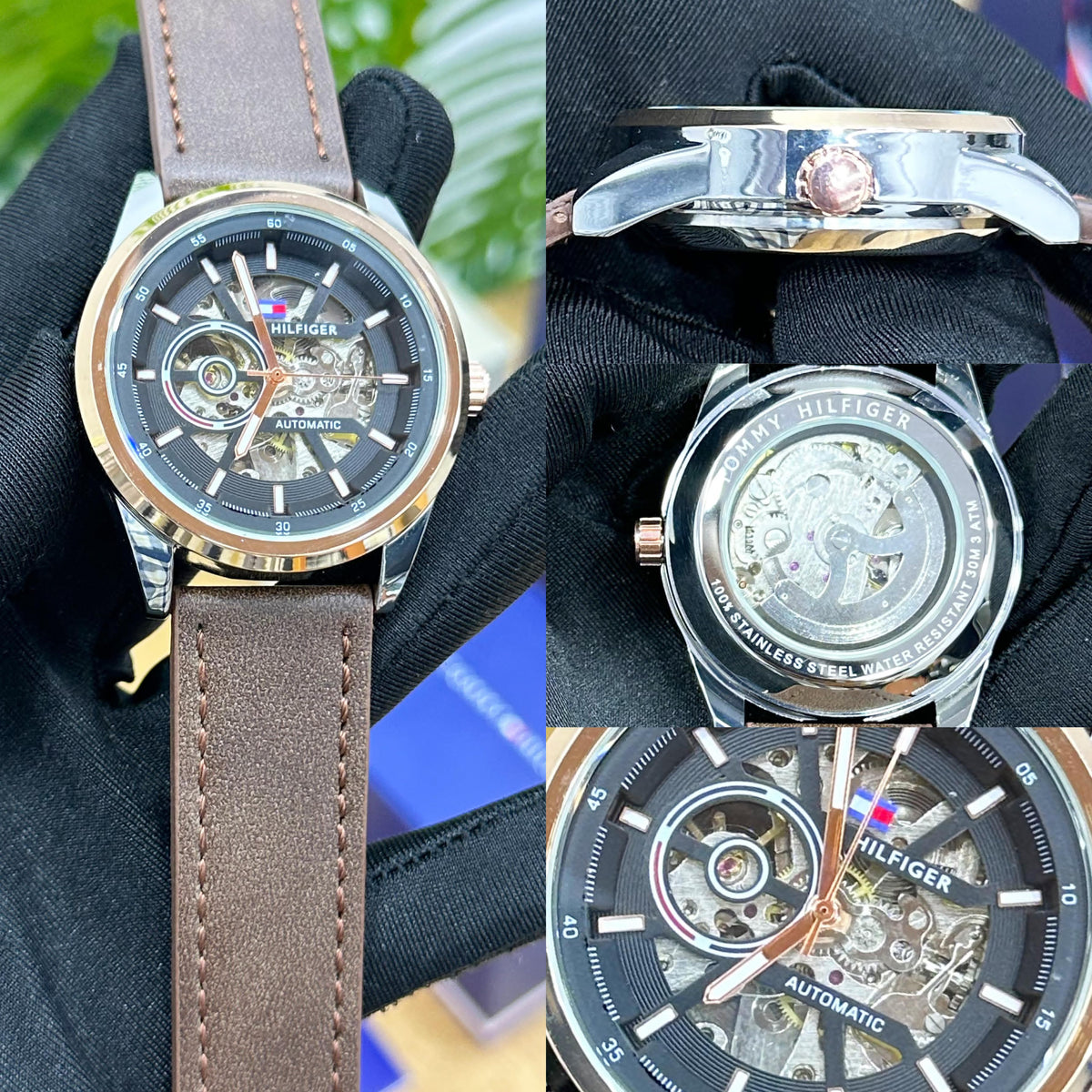 TOM.MY HILFIGER AUTOMATIC ROSE GOLD