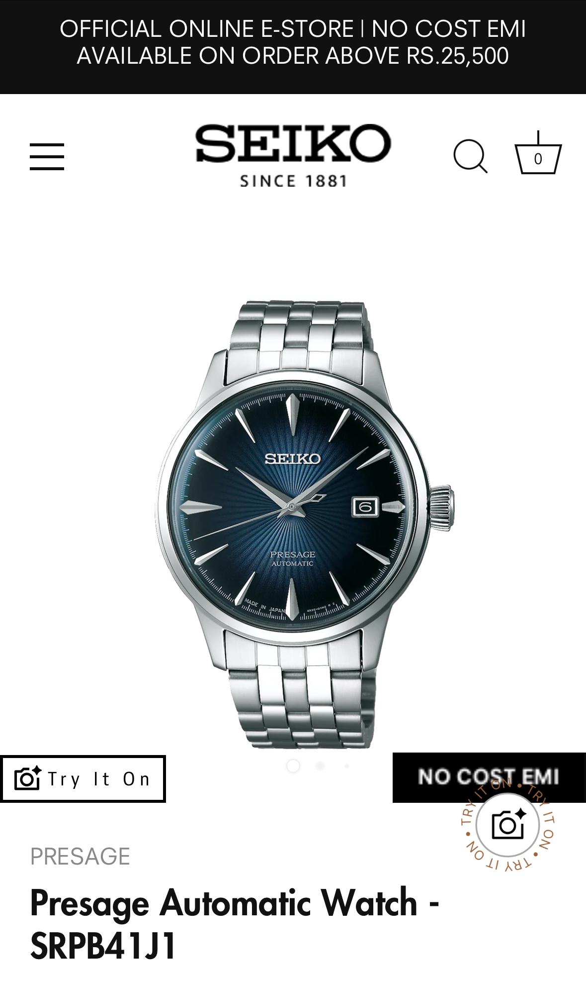Sei.ko Presage Automatic