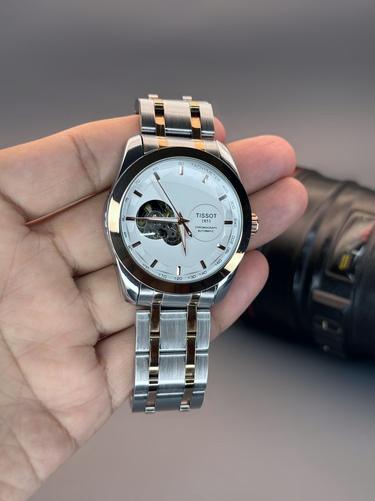 Tis.sot 1853 Tachymeter Automatic Skeleton