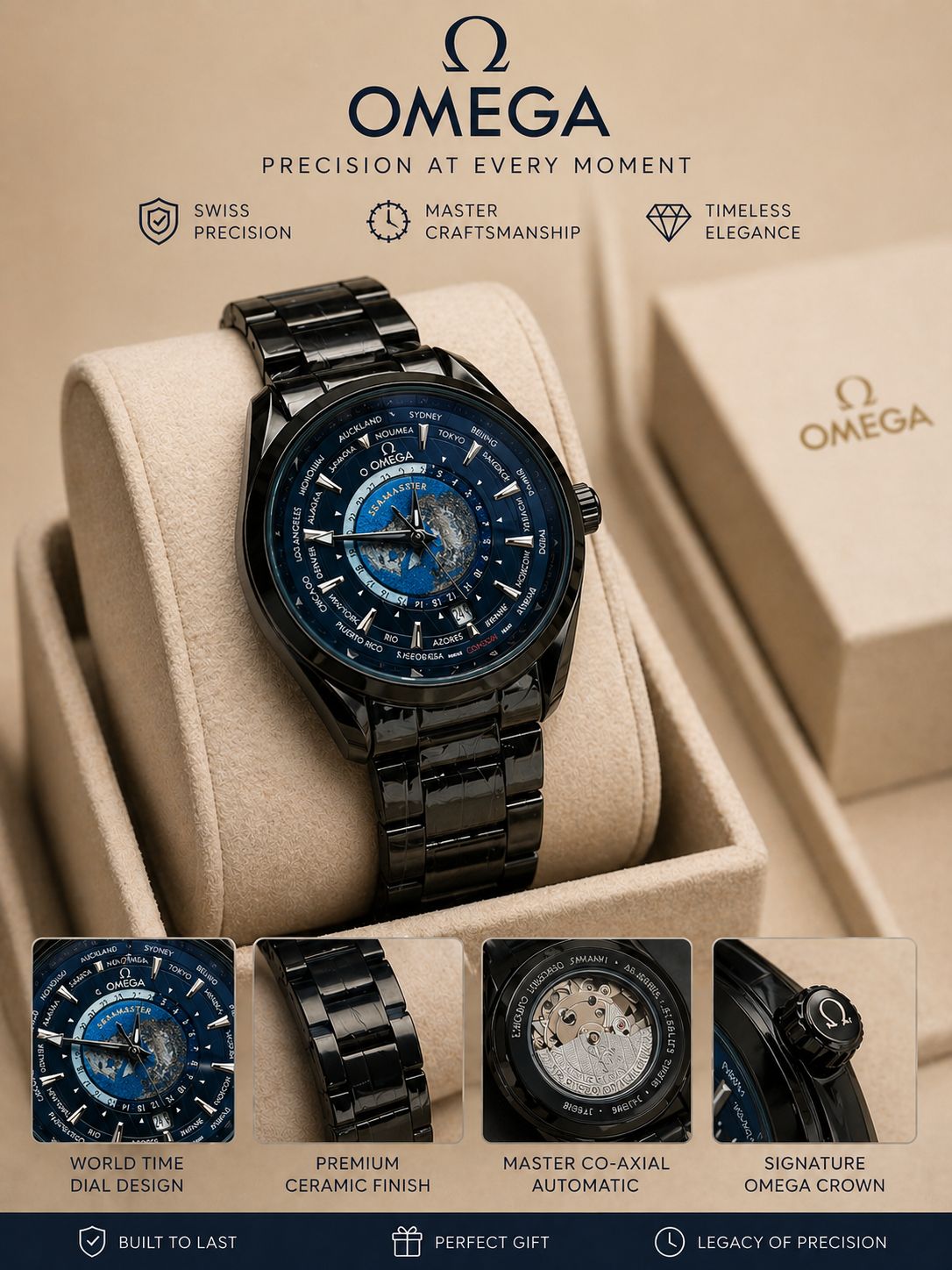 Om.ega Seamaster Auto
