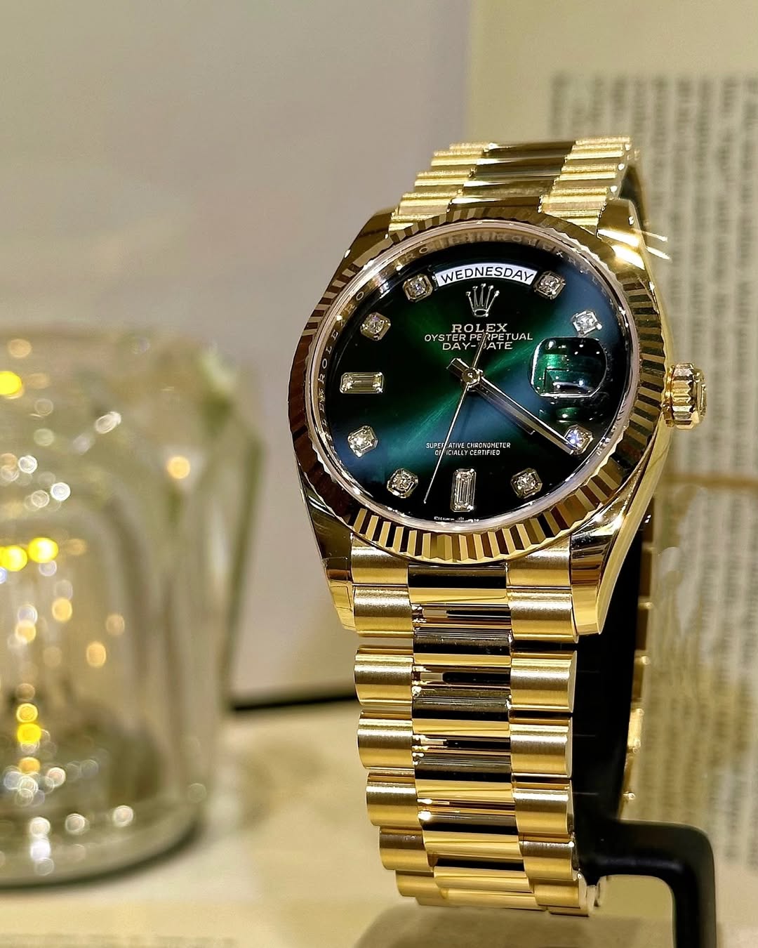 Rol.ex Oyster perpetual Day Date Automatic