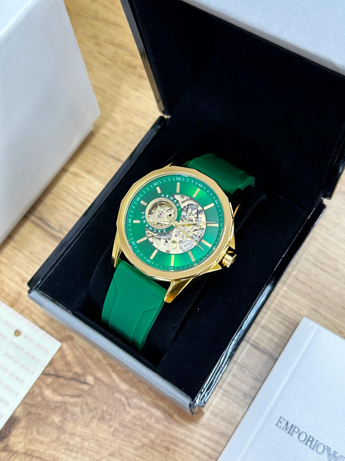 AR.MANI EXCHANGE EXCLUSIVE GOLD GREEN MECHANICAL