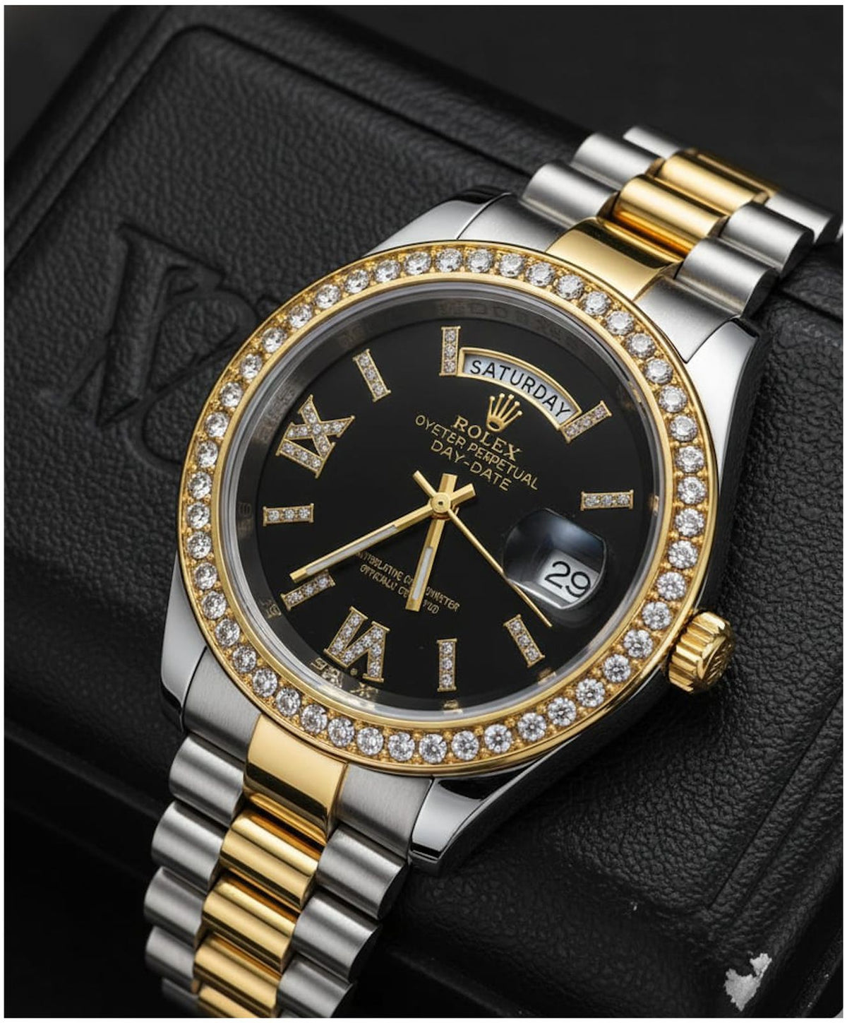 Rol.ex Oyster Perpetual Day Date Diamond