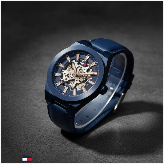 Tom.my_Hilfiger Automatic Skeleton Leather