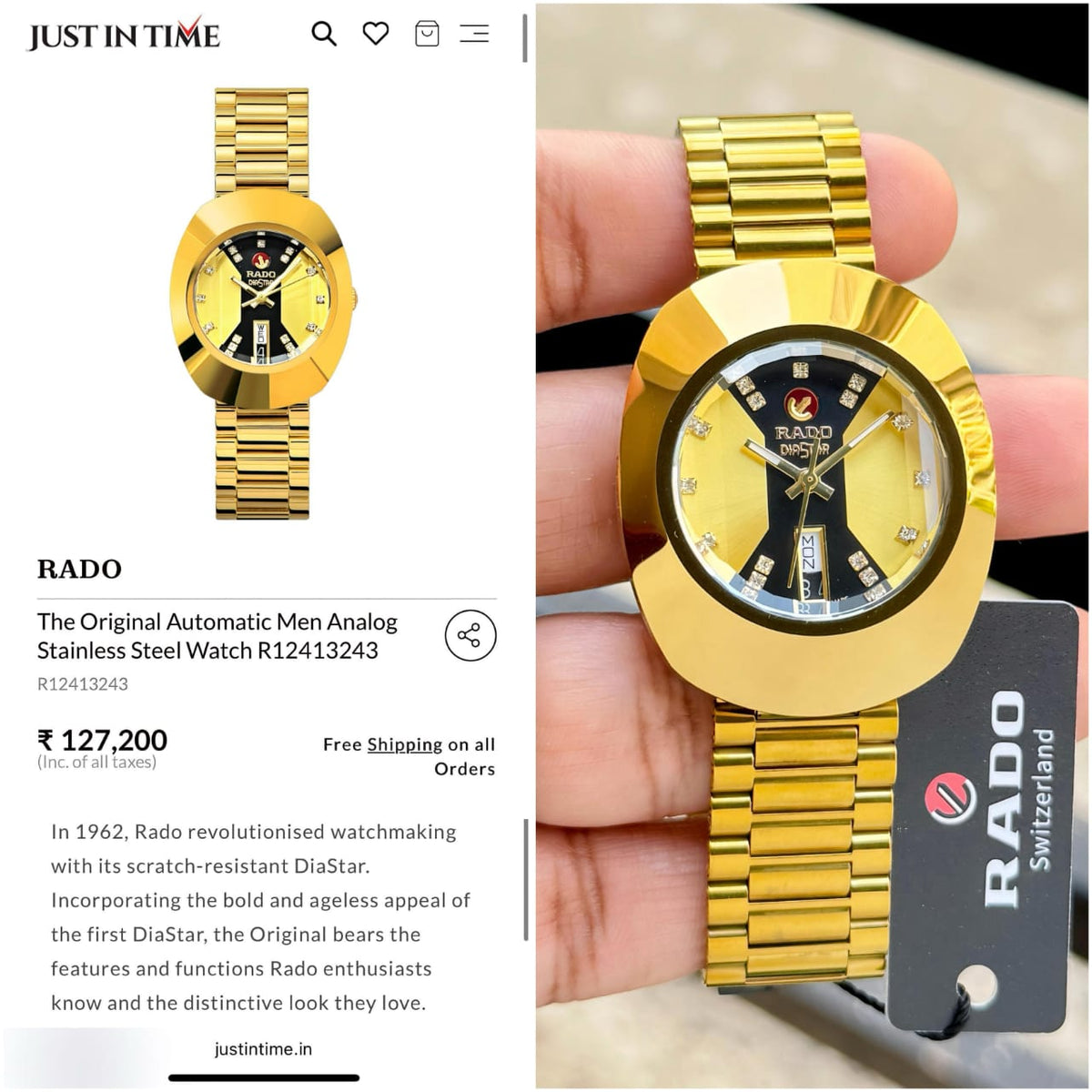 Ra.do diastar automatic