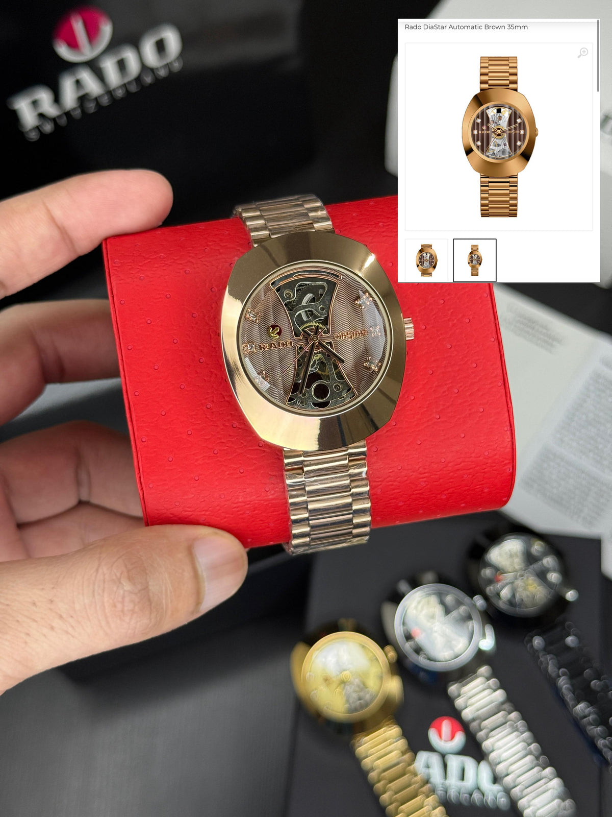 Ra.do Diastar Automatic Skeleton  copper