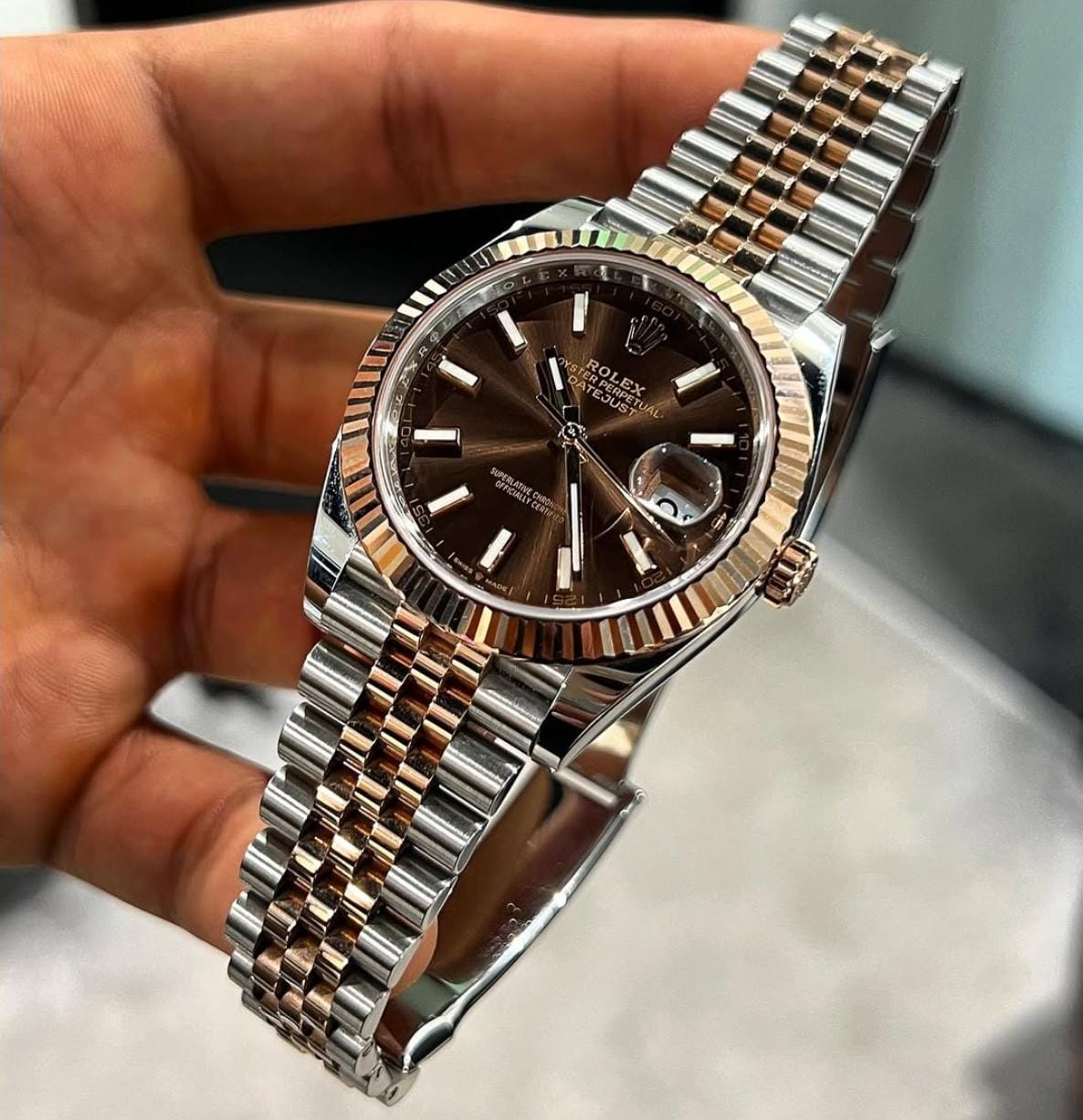 Rol.ex Oyster perpetual Date Just Automatic