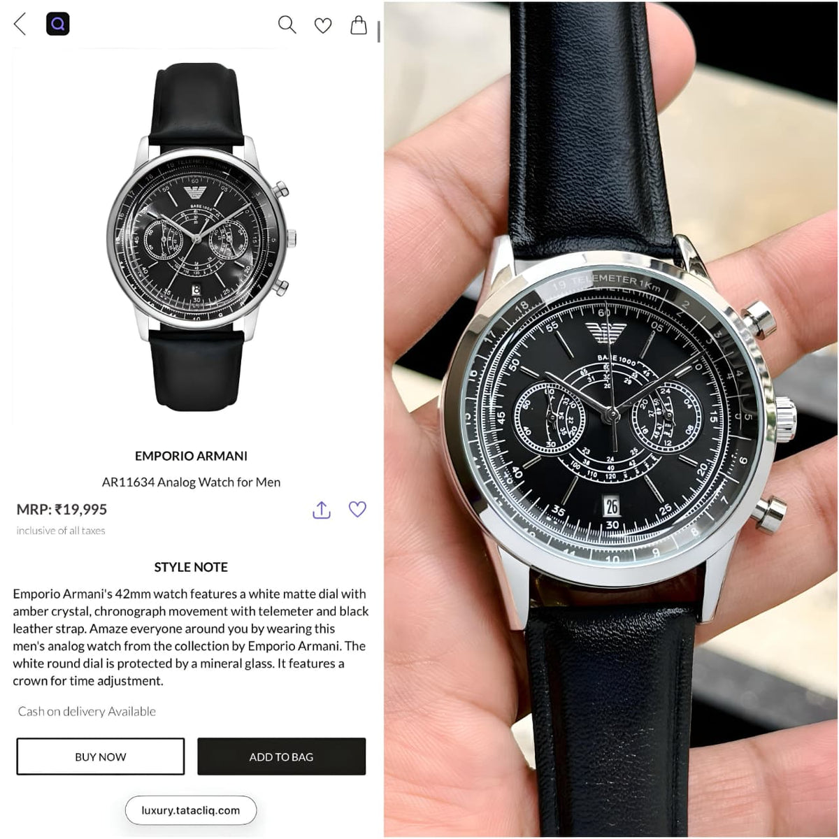 Em.porio Armani Ar1163