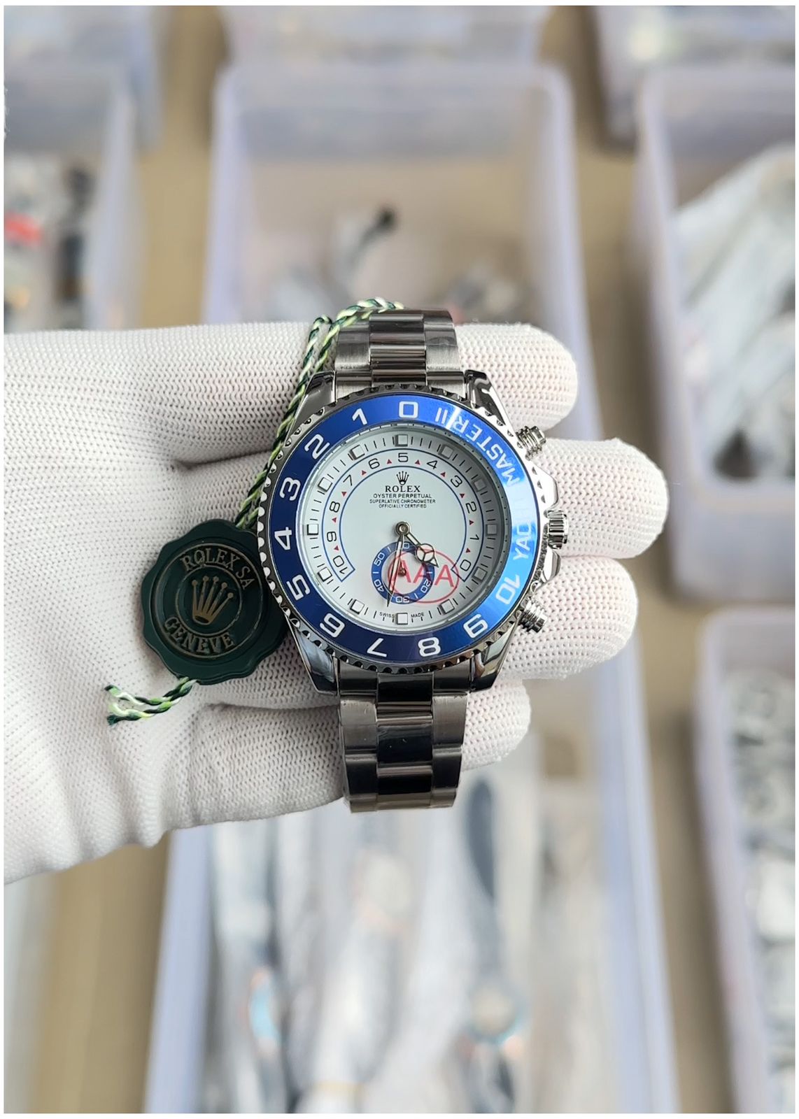 Rol.ex Oyster Perpetual Yach Master Battery
