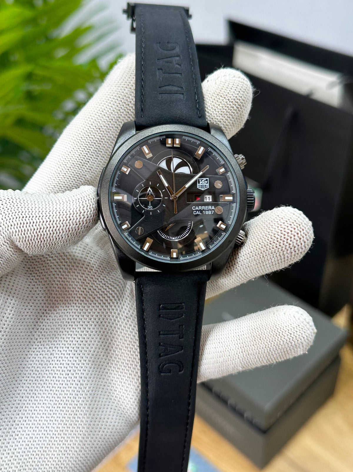 ALL BLACK TAG_HEUER CARRERA CR7 DIAGANO