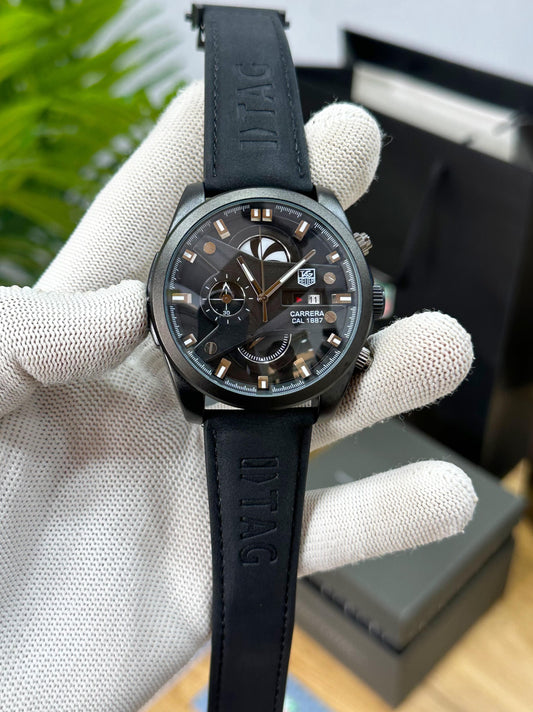 ALL BLACK TAG_HEUER CARRERA CR7 DIAGANO