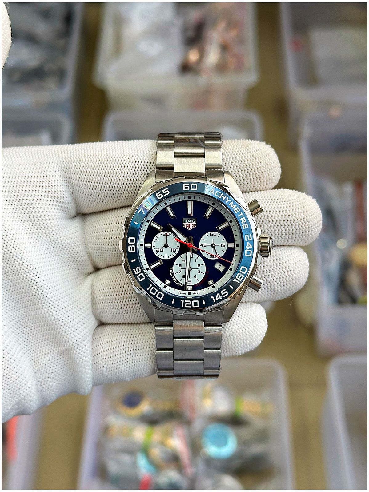New Tag_heuer Formula 1 Chronograph Blue