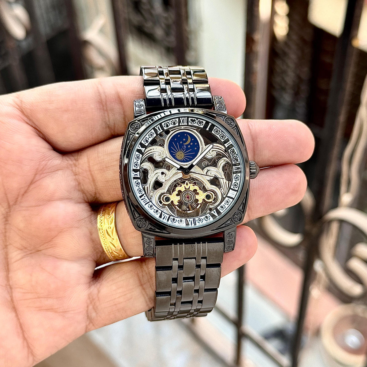 Pa.tek Philippe Skeleton automatic