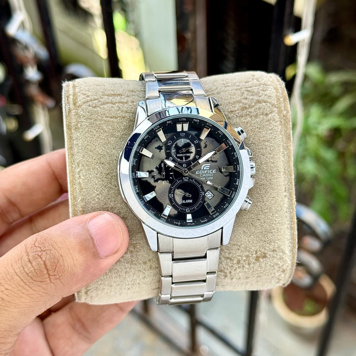 New Casio Edifice Ex295 World Map