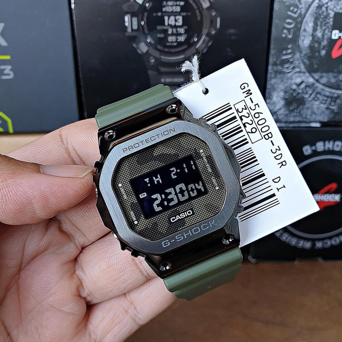 New Casio g shock gms5600