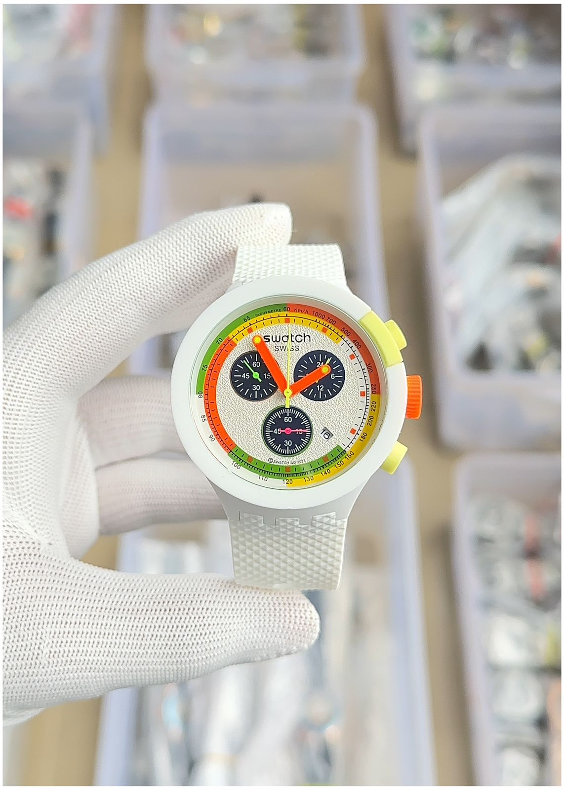 New Swatch neon party to the max