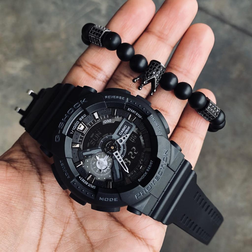 NEW G SHOCK GA110 BLACK