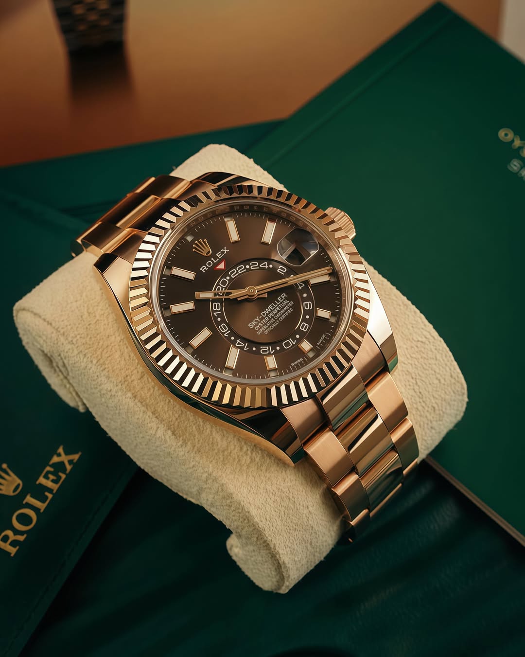 Rol.ex Oyster perpetual Sky Dweller
