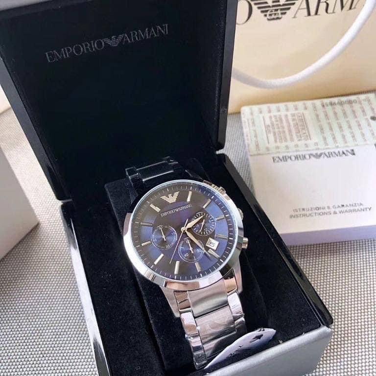 Em.porio Armani Classic Silver-Blue
