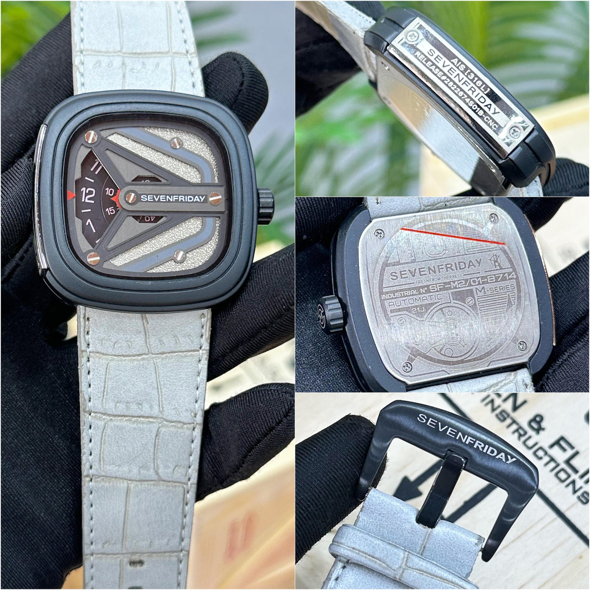 NEW & EXCLUSIVE SEVEN FRIDAY GREY BLACK
