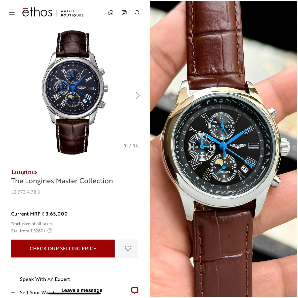 Long.ines Hydro Master Collection