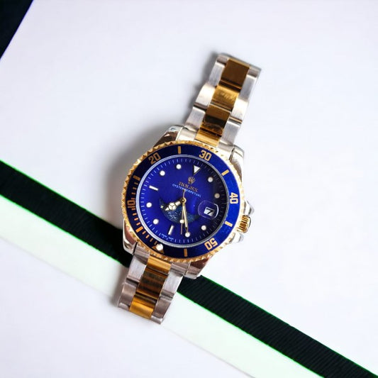 Ro.lex Oyster perpetual Submarine T-Tone Gold Blue