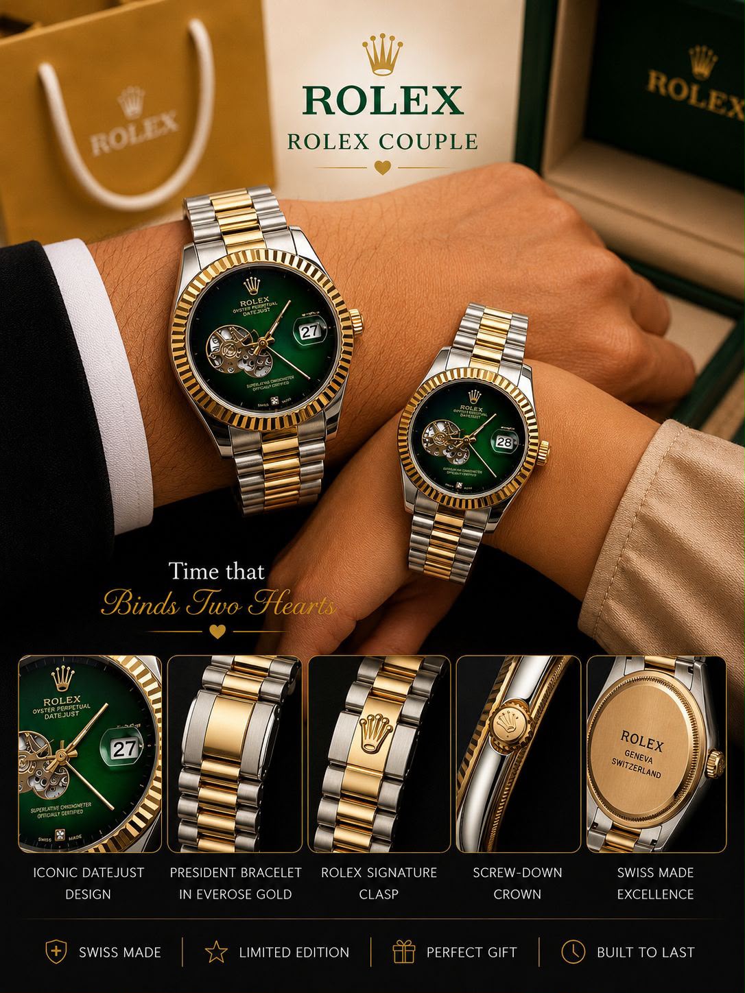 Rol.ex Oyster Date Couple