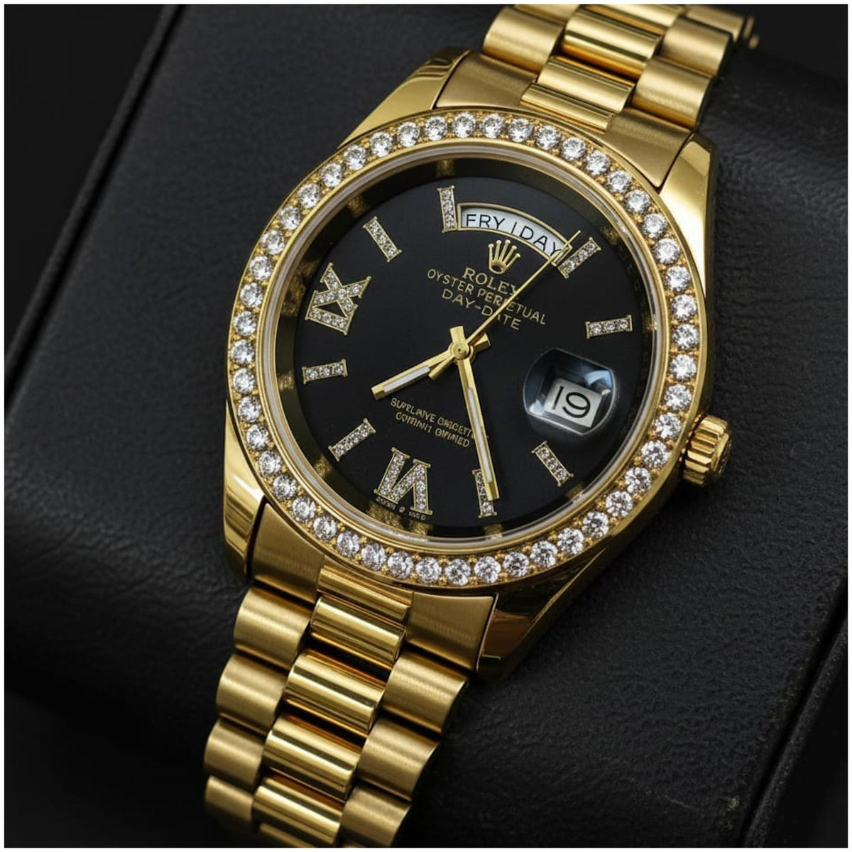 Rol.ex Oyster Perpetual Day Date Diamond