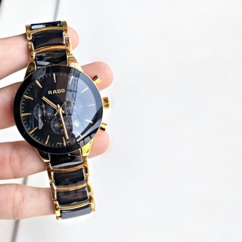 Rad_o centrix chronograph Black-Gold