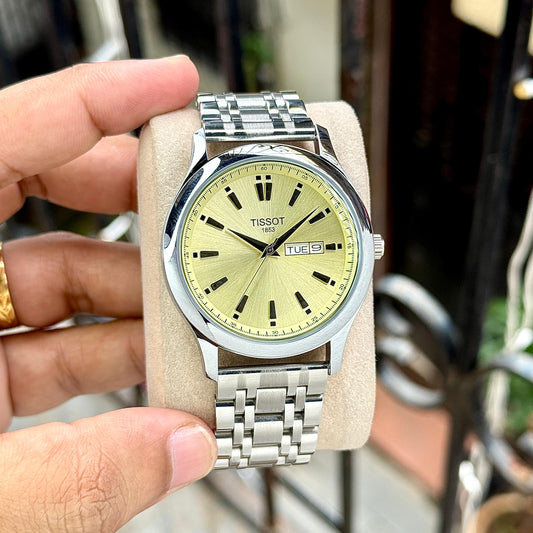Tisso_t 1853 Day Date Lemon