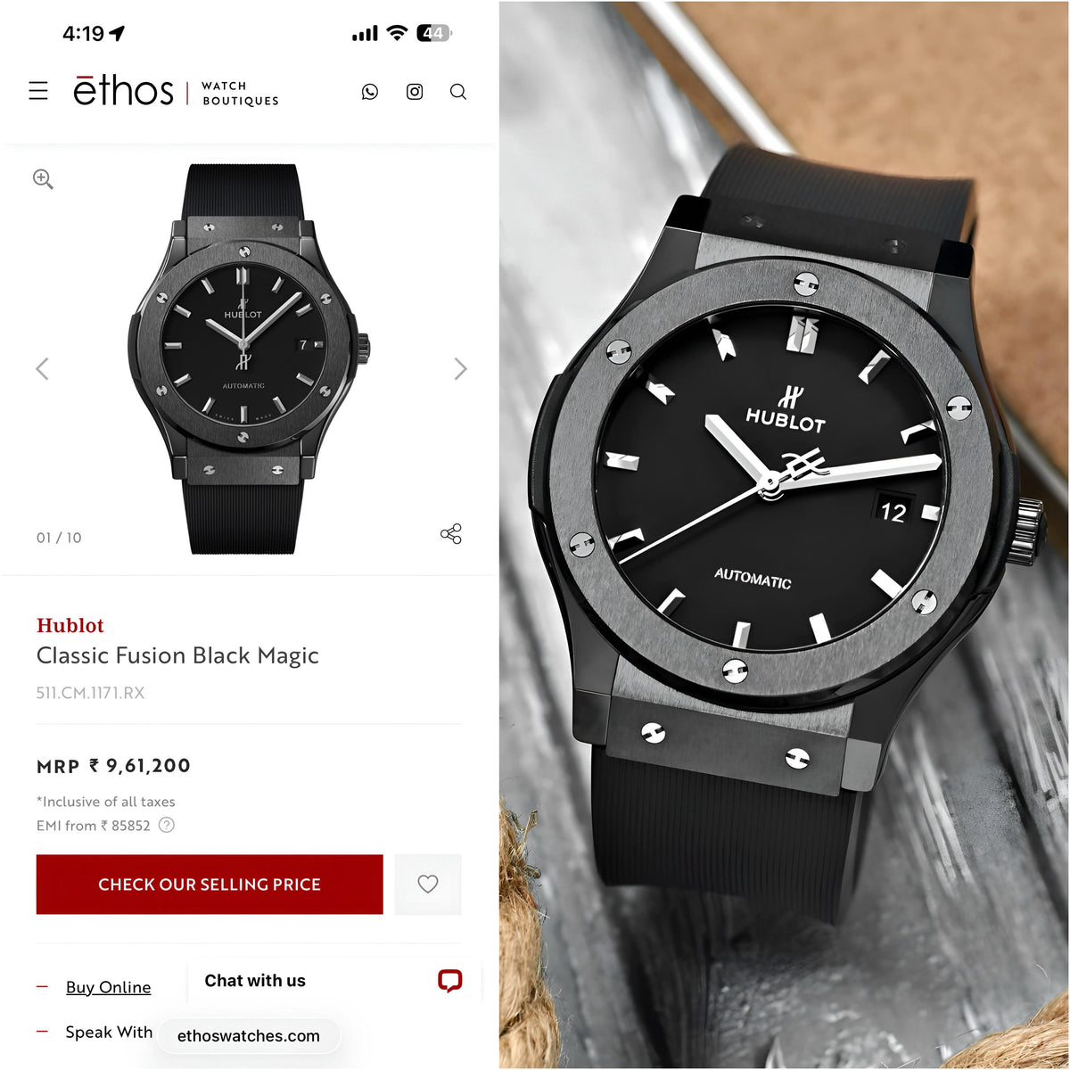 Hub.lot Big Bang Classic Fusion Automatic