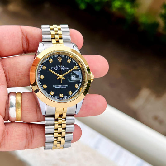 Ever Rocking & Hot-Selling Premium DateJust Gold Silver Un-boxed!