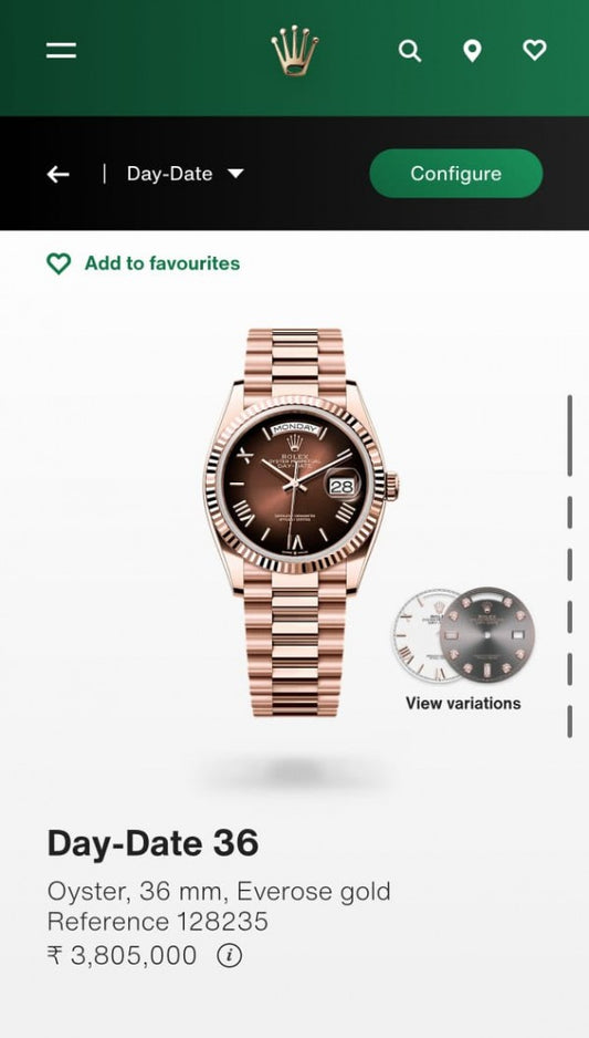 Rol.ex Oyster Perpetual Day Date 40 Battery