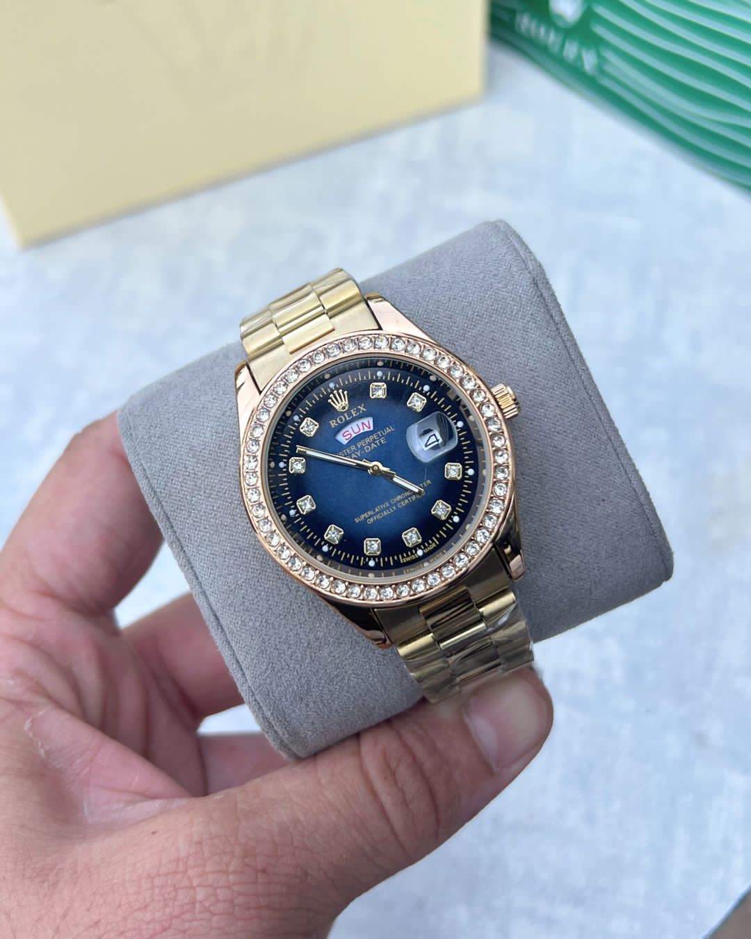 Rol.ex Oyster Perpetual Day Date Diamond