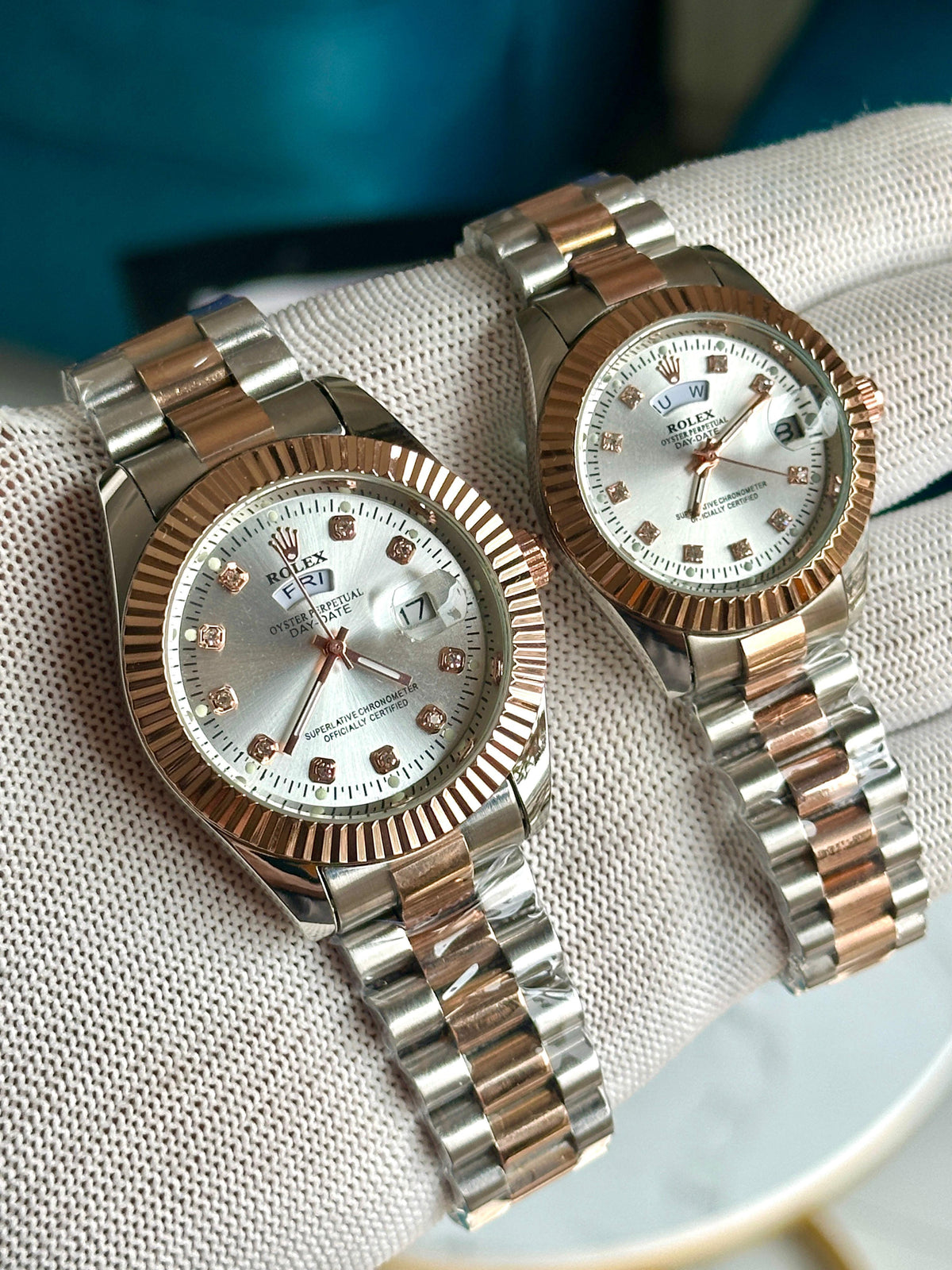 Rol.ex Oyster Day-Date Couple