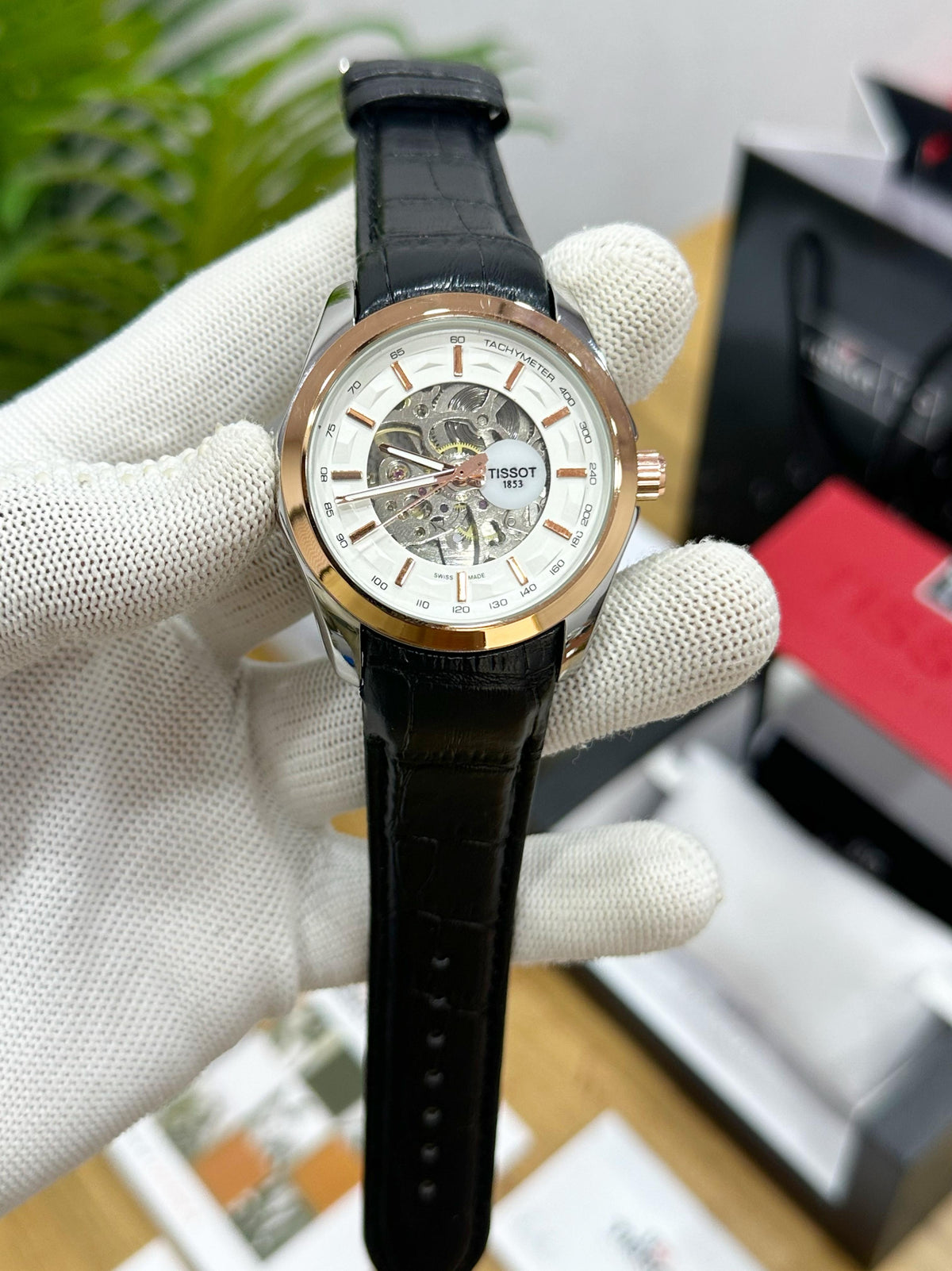 NEW TIS.SOT AUTOMATIC OPEN HEART