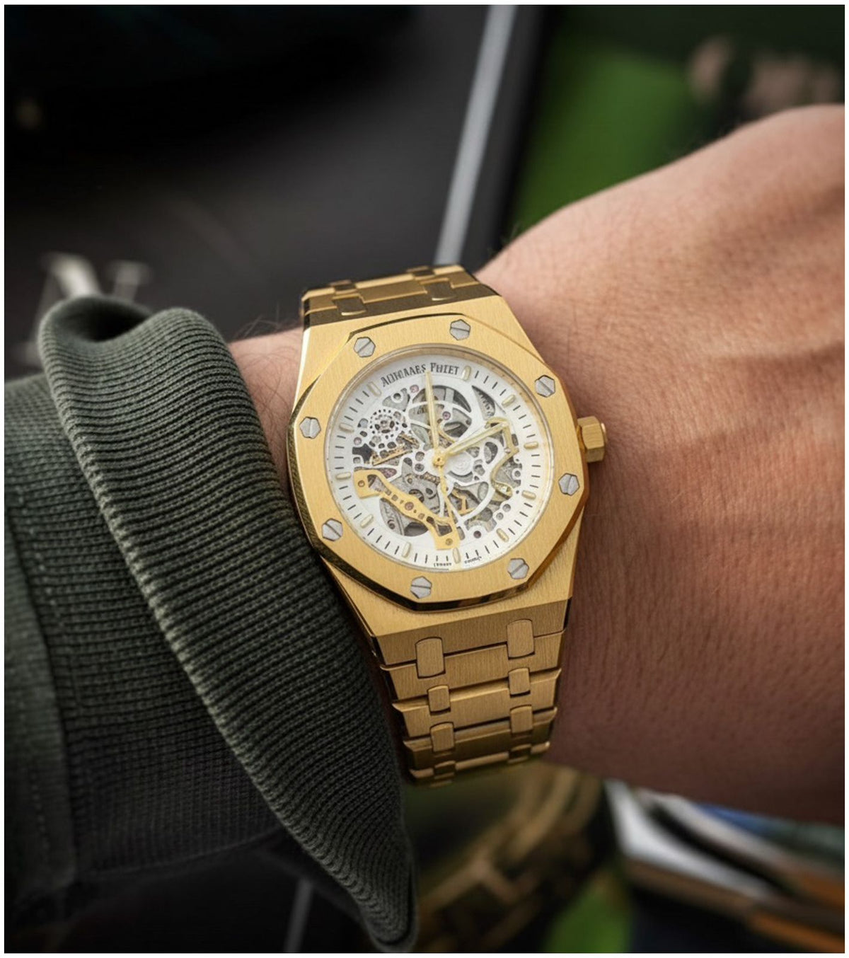 Aude.mars Piguet Royal Oak Skeleton