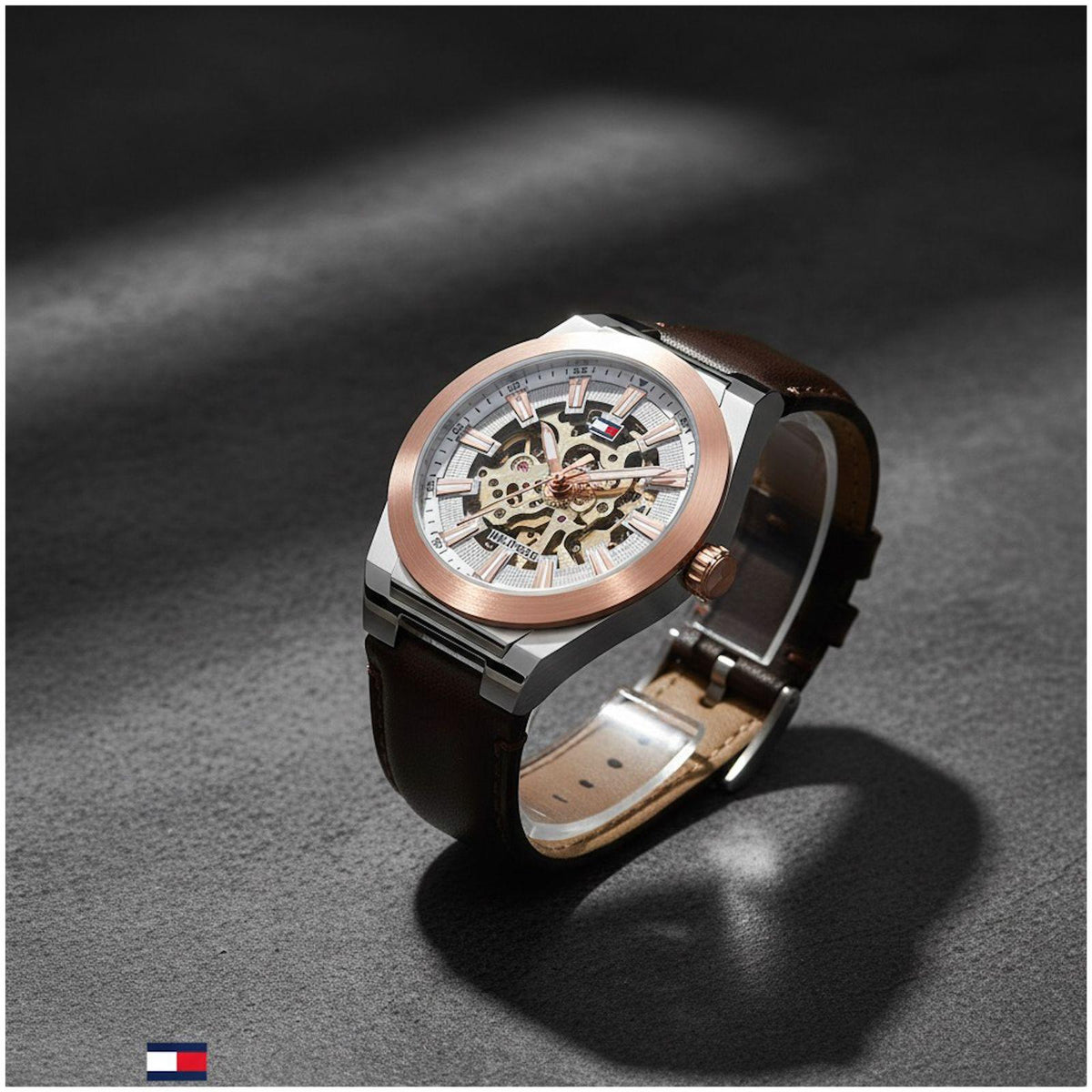 Tom.my_Hilfiger Automatic Skeleton Leather