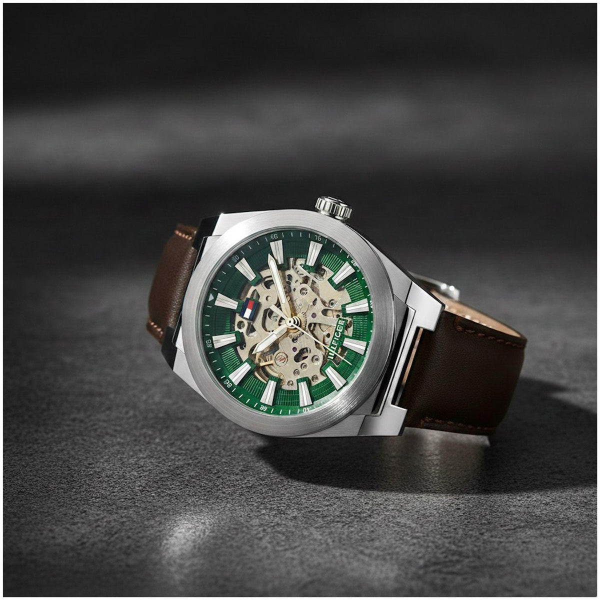 Tom.my_Hilfiger Automatic Skeleton Leather