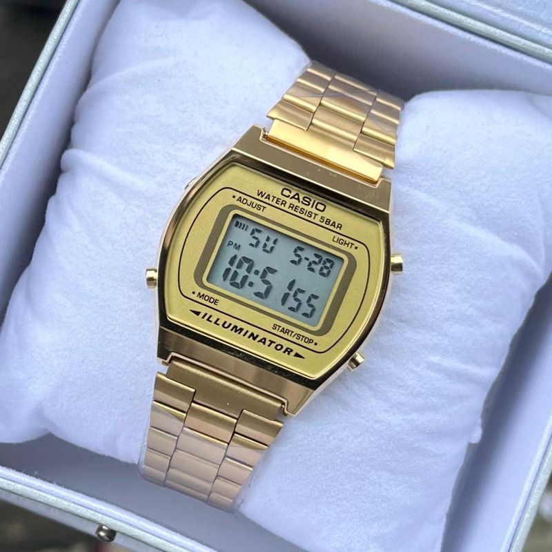 NEW EXCLUSIVE CASIO VINTAGE B640 GOLD