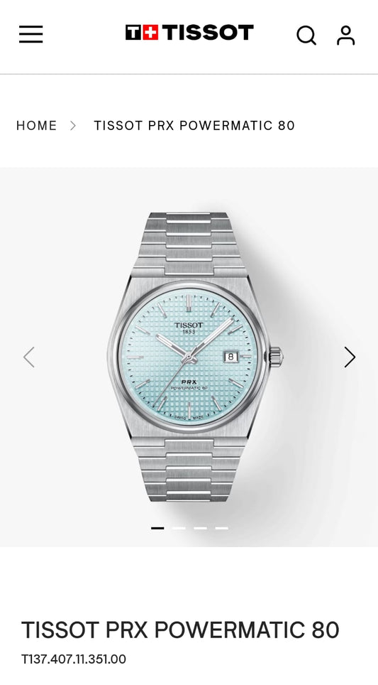 Tis.sot 1853 Prx Automatic Top Quality