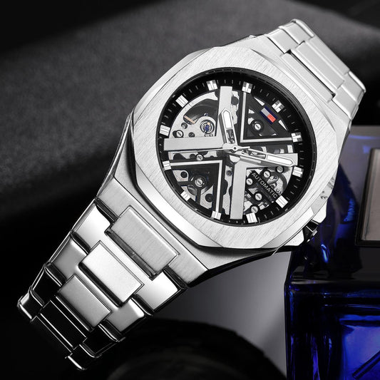 Tom.my Hilfiger Skeleton "Automatic"Black