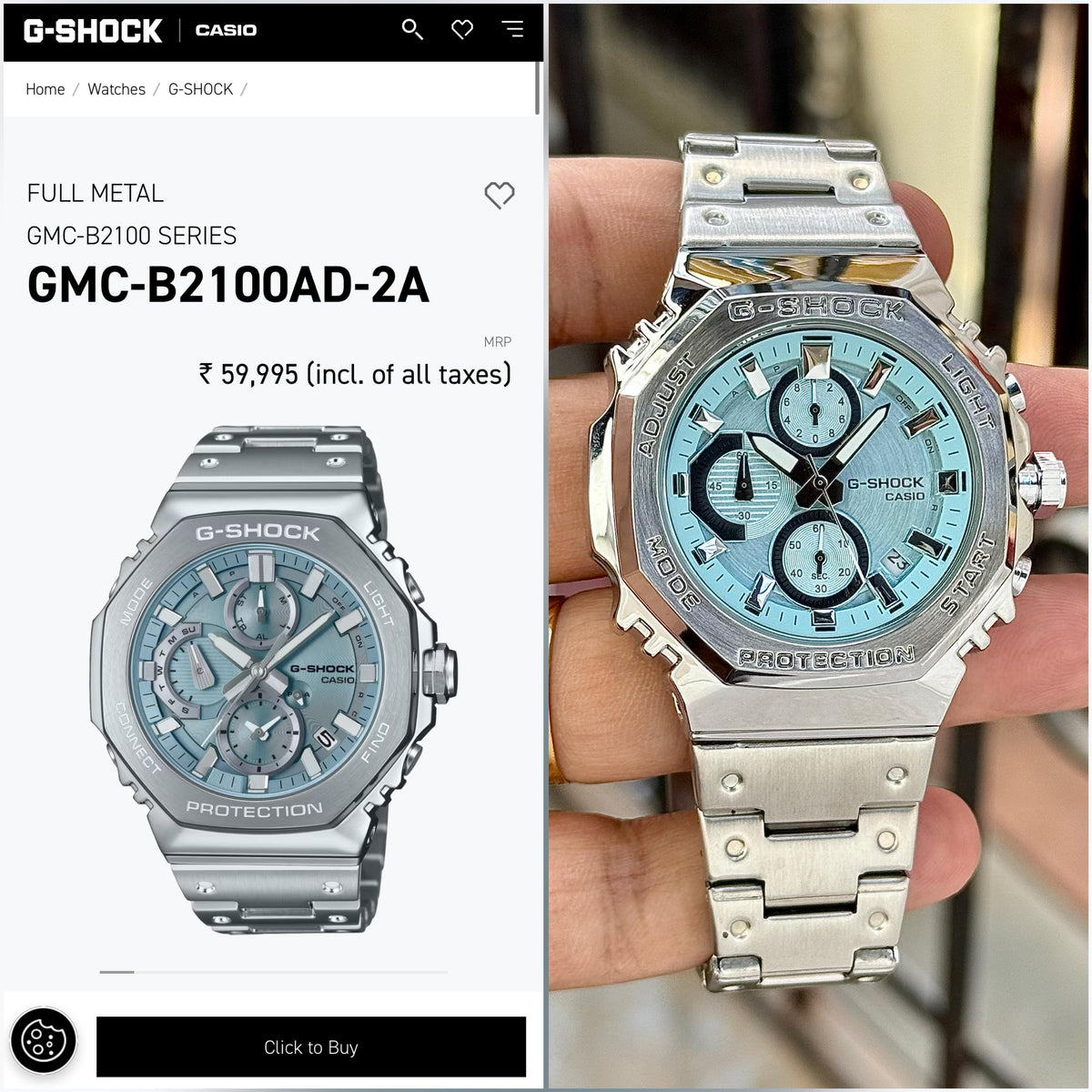 Ca.sio G-Shock GMC-B2100ZE-1AJR