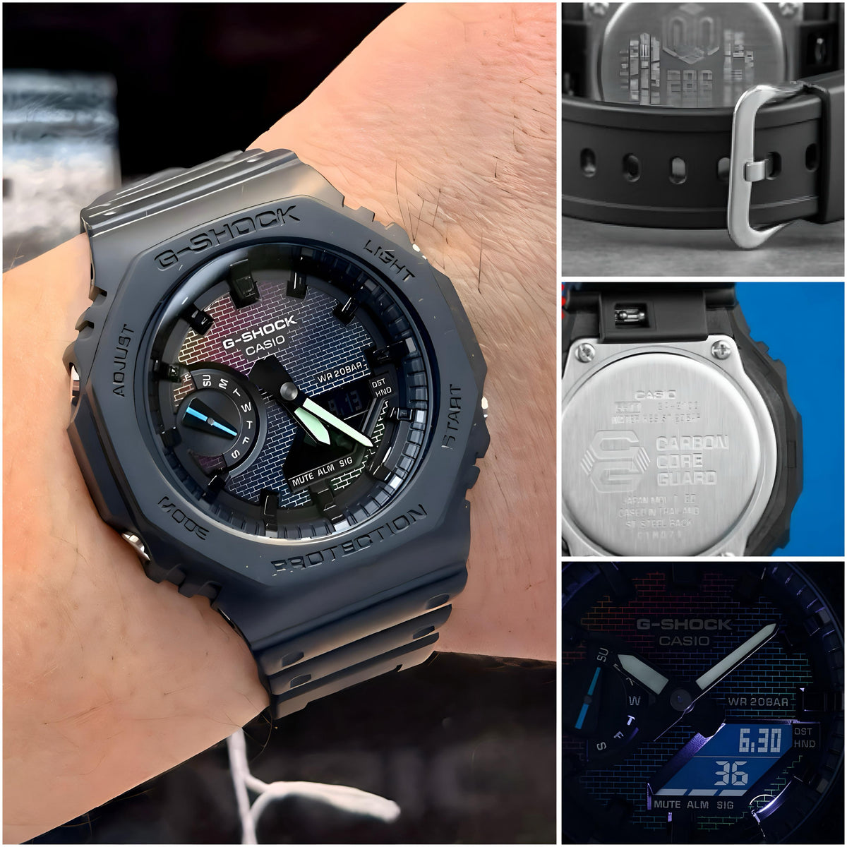 Hot Selling G-Shock GA 2100 Rainbow face