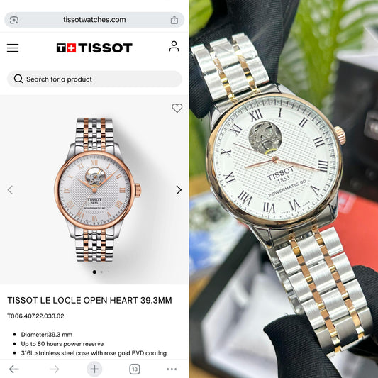 TIS.SOT PREMIUM & EXCLUSIVE LELOCLE OPEN HEART